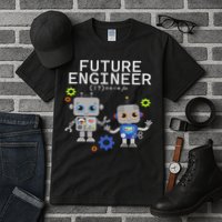 Future Engineer Costume Robot Robotics Tall T-Shirt