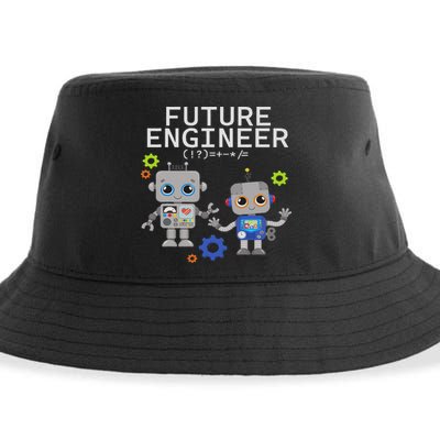 Future Engineer Costume Robot Robotics Sustainable Bucket Hat