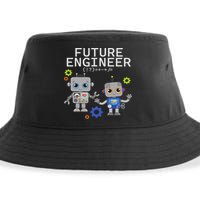 Future Engineer Costume Robot Robotics Sustainable Bucket Hat