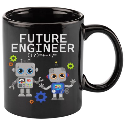 Future Engineer Costume Robot Robotics 11oz C Handle Ceramic Mug