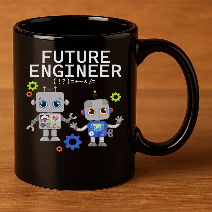 Future Engineer Costume Robot Robotics 11oz C Handle Ceramic Mug