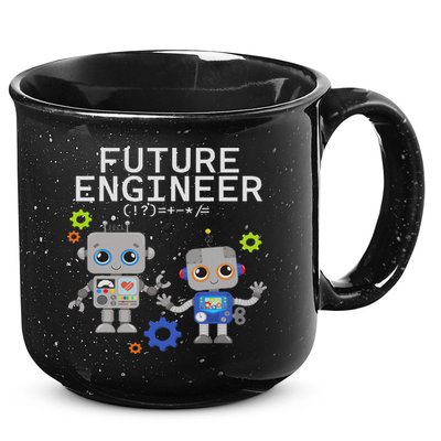 Future Engineer Costume Robot Robotics 15oz Campfire Ceramic Mug