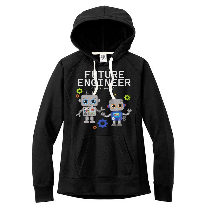Future Engineer Costume Robot Robotics Women's Fleece Hoodie
