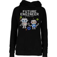 Future Engineer Costume Robot Robotics Womens Funnel Neck Pullover Hood