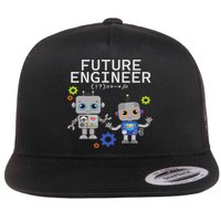 Future Engineer Costume Robot Robotics Flat Bill Trucker Hat