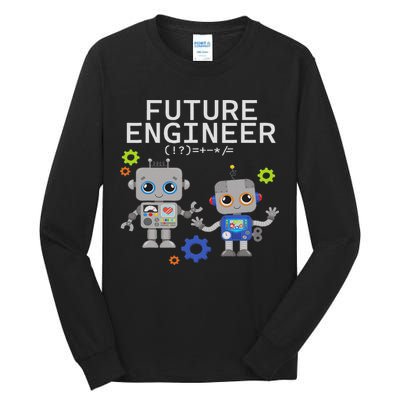 Future Engineer Costume Robot Robotics Tall Long Sleeve T-Shirt