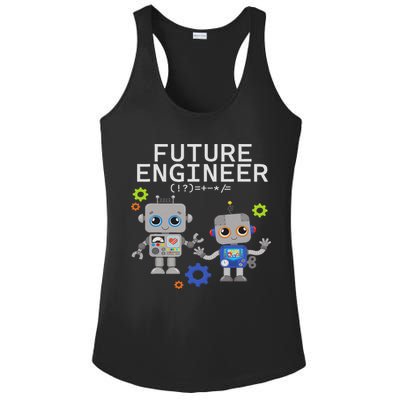 Future Engineer Costume Robot Robotics Ladies PosiCharge Competitor Racerback Tank