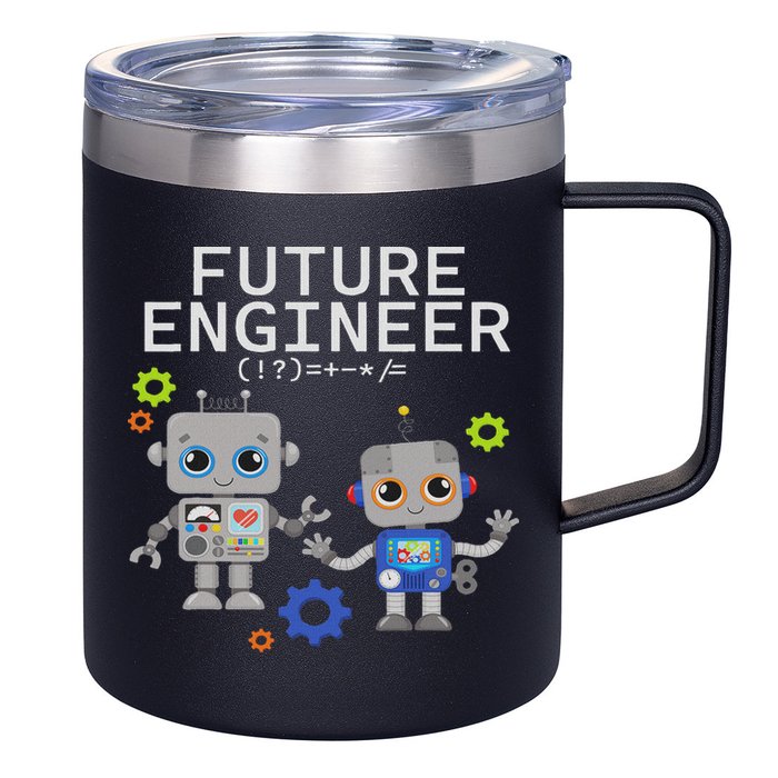 Future Engineer Costume Robot Robotics 12oz Stainless Steel Coffee Mug