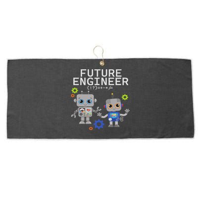 Future Engineer Costume Robot Robotics Large Microfiber Waffle Golf Towel