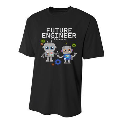 Future Engineer Costume Robot Robotics Youth Performance Sprint T-Shirt
