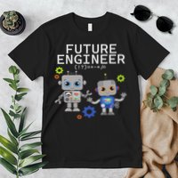 Future Engineer Costume Robot Robotics Premium T-Shirt