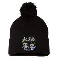 Future Engineer Costume Robot Robotics Pom Pom 12in Knit Beanie