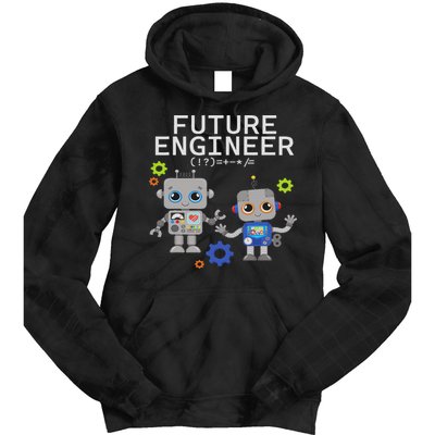 Future Engineer Costume Robot Robotics Tie Dye Hoodie