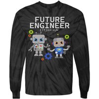 Future Engineer Costume Robot Robotics Tie-Dye Long Sleeve Shirt