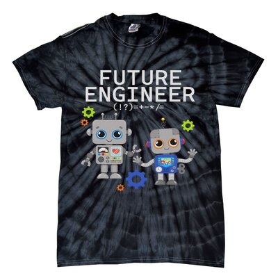 Future Engineer Costume Robot Robotics Tie-Dye T-Shirt