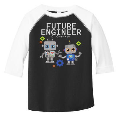 Future Engineer Costume Robot Robotics Toddler Fine Jersey T-Shirt