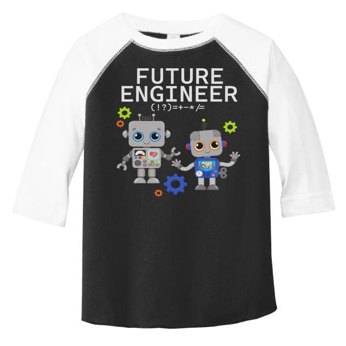 Future Engineer Costume Robot Robotics Toddler Fine Jersey T-Shirt