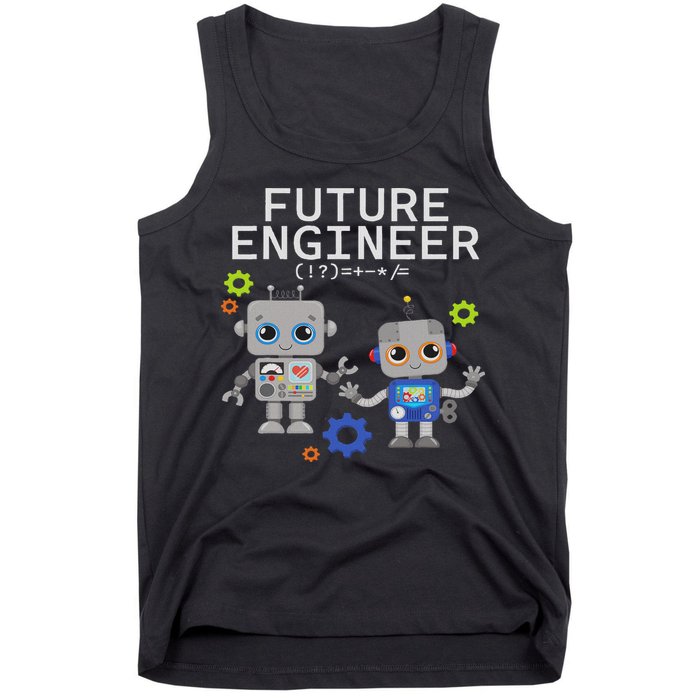 Future Engineer Costume Robot Robotics Tank Top
