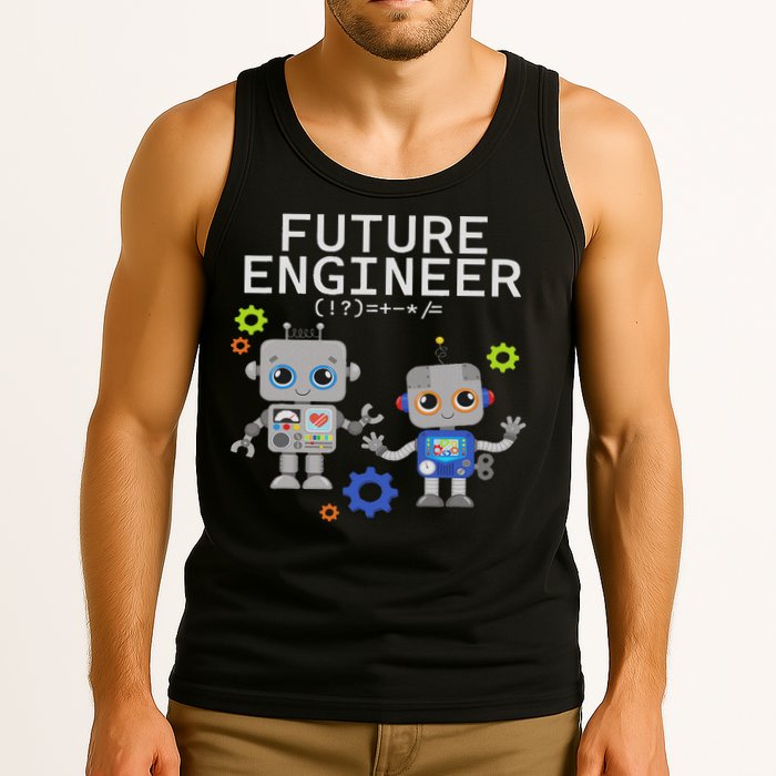 Future Engineer Costume Robot Robotics Tank Top