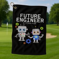 Future Engineer Costume Robot Robotics Golf Towel