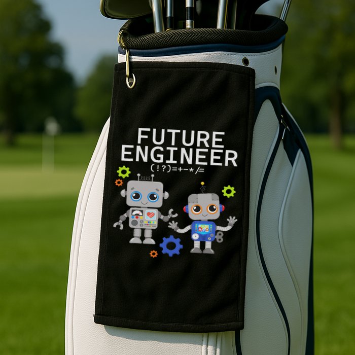 Future Engineer Costume Robot Robotics Golf Towel