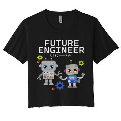 Future Engineer Costume Robot Robotics Crop Top