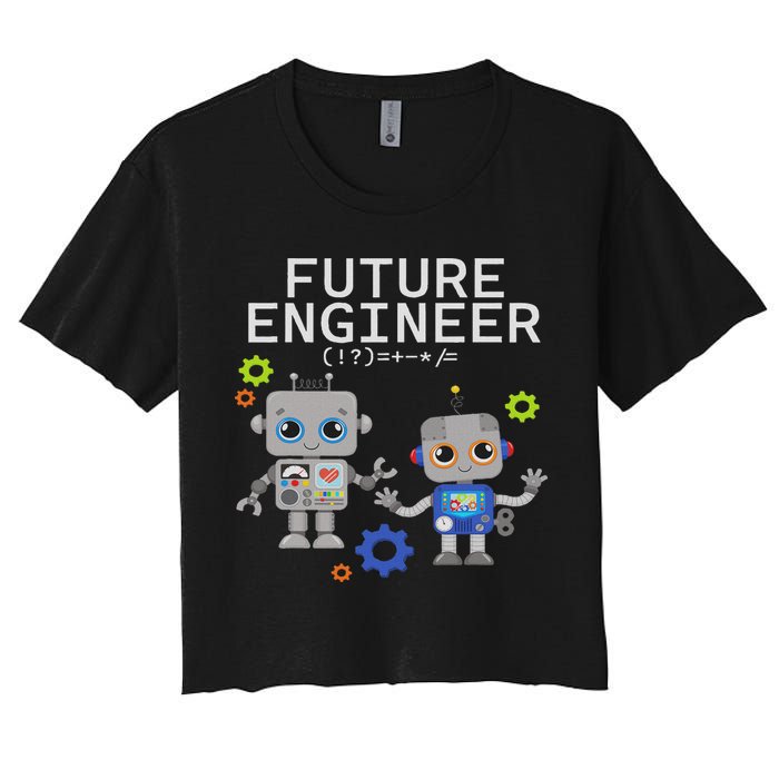 Future Engineer Costume Robot Robotics Crop Top