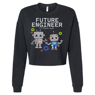 Future Engineer Costume Robot Robotics Cropped Pullover Crew