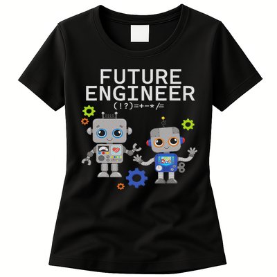Future Engineer Costume Robot Robotics Womens T-Shirt