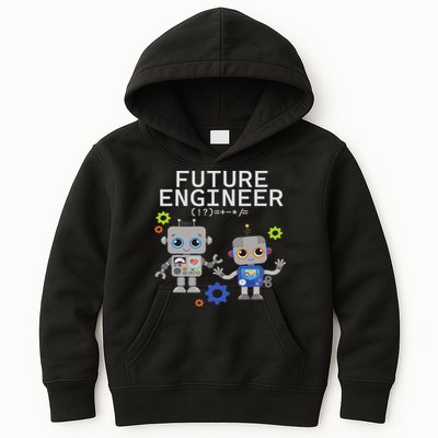 Future Engineer Costume Robot Robotics Kids Hoodie