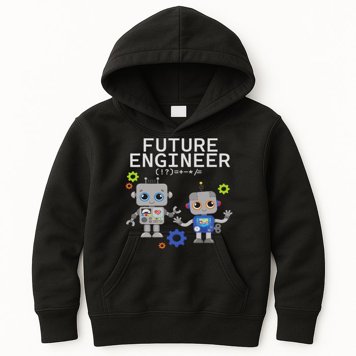 Future Engineer Costume Robot Robotics Kids Hoodie