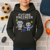 Future Engineer Costume Robot Robotics Kids Hoodie