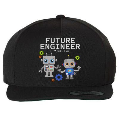 Future Engineer Costume Robot Robotics Wool Snapback Cap