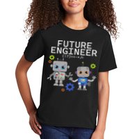 Future Engineer Costume Robot Robotics Kids T-Shirt
