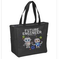 Future Engineer Costume Robot Robotics Zip Tote Bag