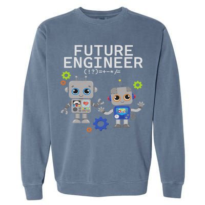 Future Engineer Costume Robot Robotics Garment-Dyed Sweatshirt
