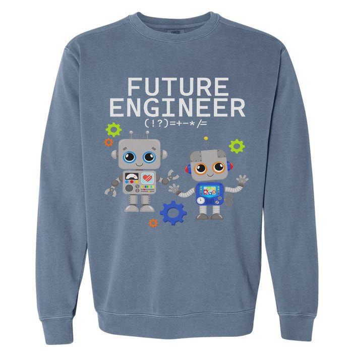 Future Engineer Costume Robot Robotics Garment-Dyed Sweatshirt
