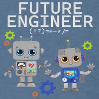 Future Engineer Costume Robot Robotics Garment-Dyed Sweatshirt