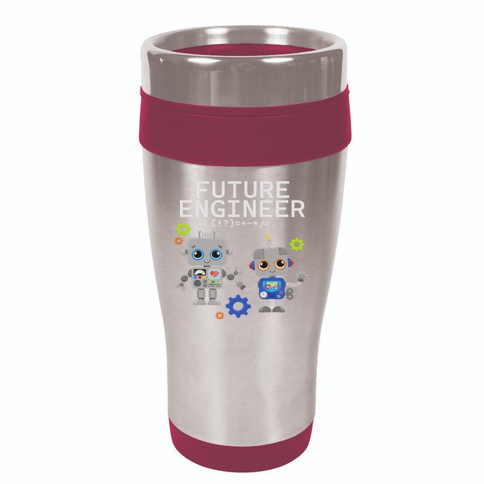 Future Engineer Costume Robot Robotics 16oz Travel Tumbler