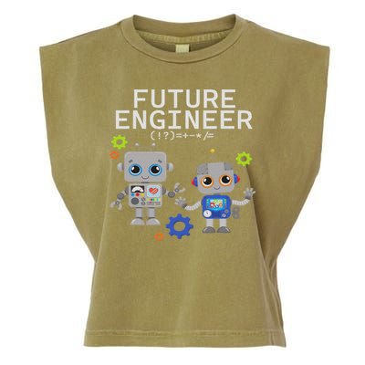 Future Engineer Costume Robot Robotics Garment-Dyed Women's Muscle Tee