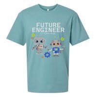 Future Engineer Costume Robot Robotics Sueded Cloud Jersey T-Shirt