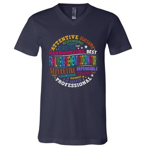 Family Engagement Coordinator V-Neck T-Shirt