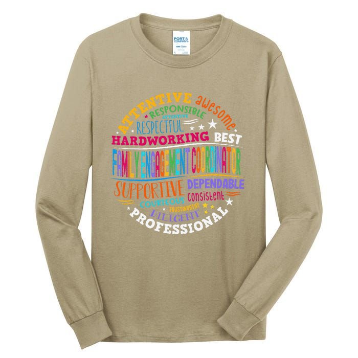 Family Engagement Coordinator Tall Long Sleeve T-Shirt