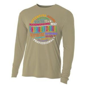 Family Engagement Coordinator Cooling Performance Long Sleeve Crew