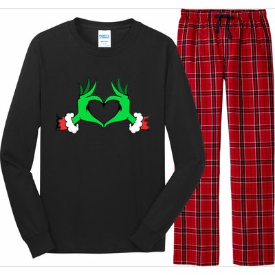 Funny Elf Christmas Gift For Winter Long Sleeve Pajama Set