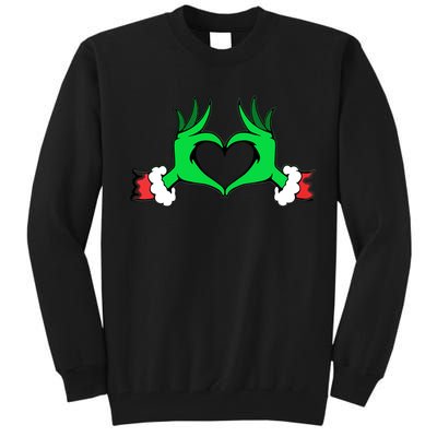 Funny Elf Christmas Gift For Winter Tall Sweatshirt