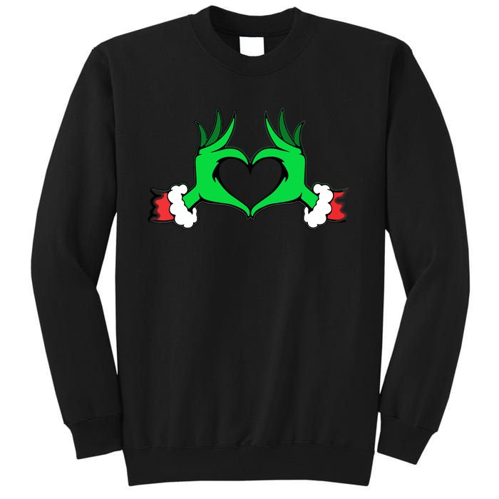 Funny Elf Christmas Gift For Winter Tall Sweatshirt