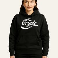 Funny Enjoy Crypto Cola Logo Hoodie