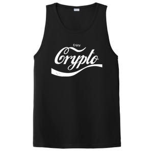 Funny Enjoy Crypto Cola Logo PosiCharge Competitor Tank