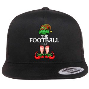 Football Elf Christmas Family Matching Group Flat Bill Trucker Hat